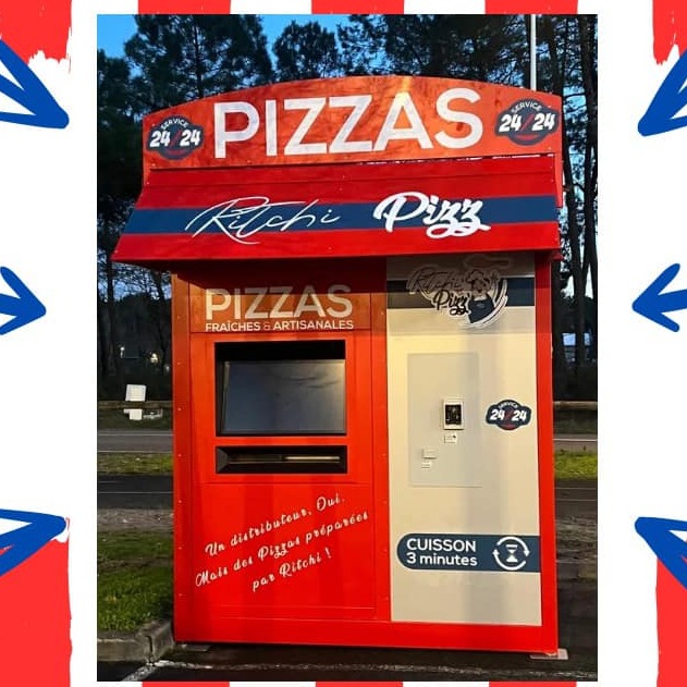 distributeur pizza audenge