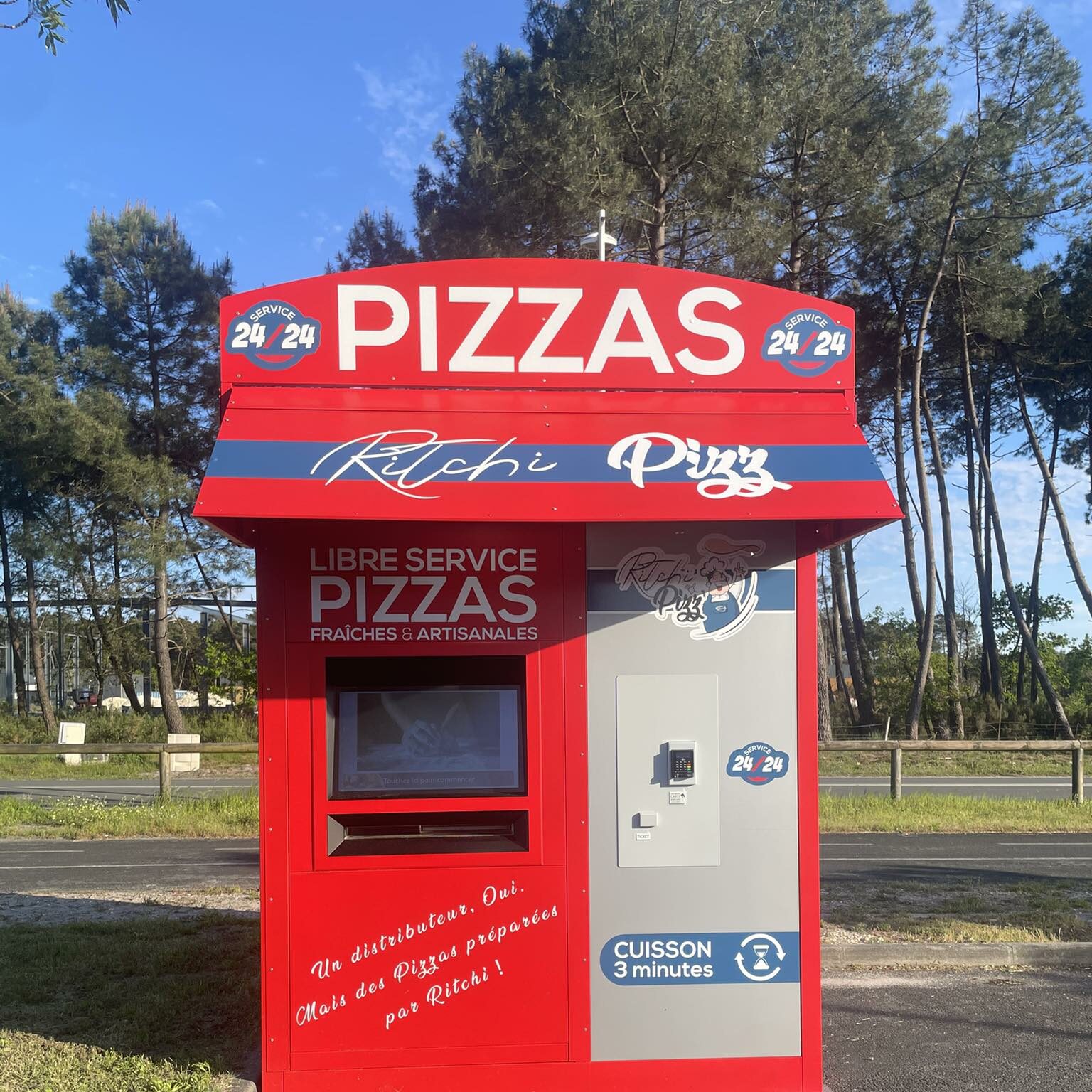 Distributeur pizza lanton
